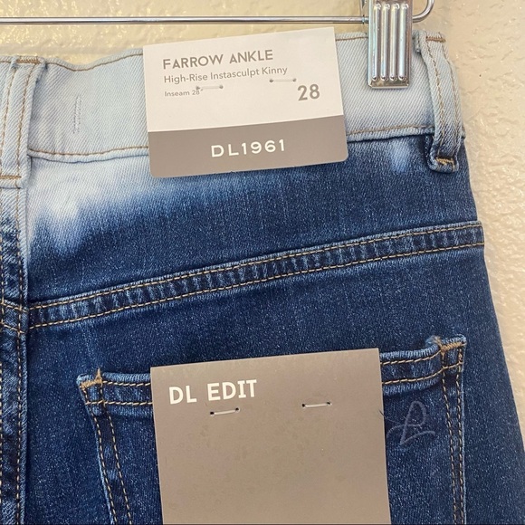 DL1961| Verbena High-rise Farrow Ankle Skinny Jean‎ - Picture 6 of 15